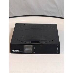 Bose 6 Disc CD Magazine Cartridge Black Excellent Multi-Disc Changer Accessory